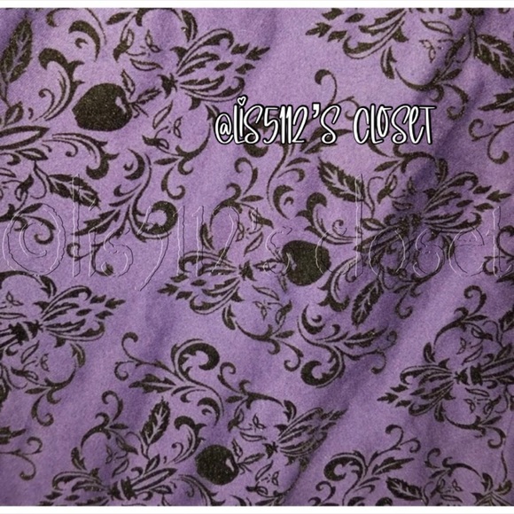 Hot Topic x Disney Once Upon A Time Regina Evil Queen Purple Damask Dress 22 3X - Picture 2 of 16